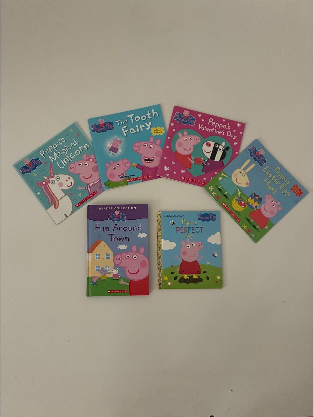 Peppa Pig Board Books Set of 6 - Children's Picture Books